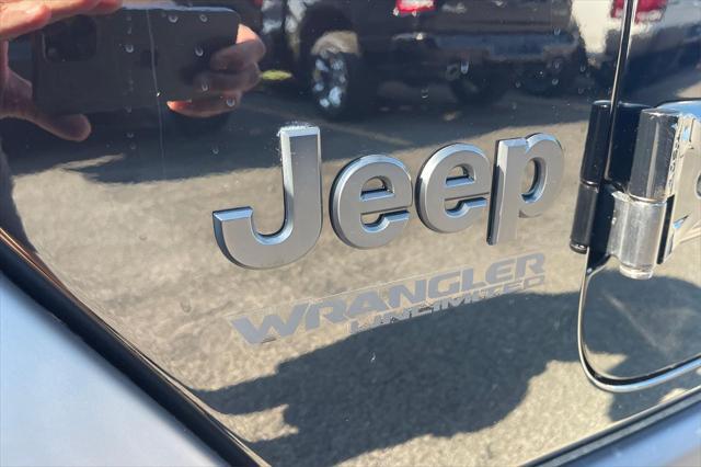 used 2021 Jeep Wrangler Unlimited car, priced at $27,500