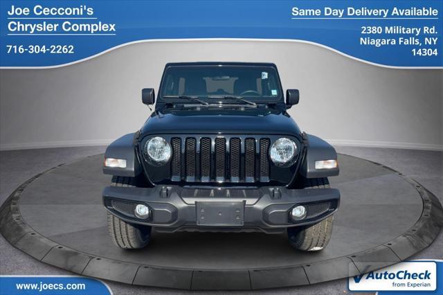 used 2021 Jeep Wrangler Unlimited car, priced at $28,500