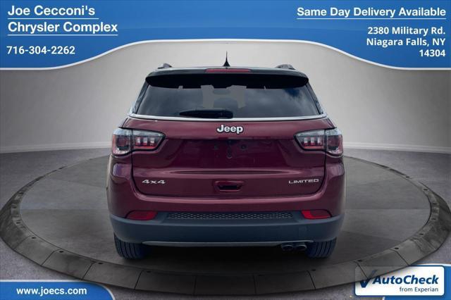 used 2022 Jeep Compass car, priced at $24,500