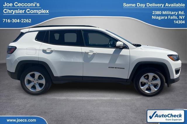 used 2021 Jeep Compass car, priced at $20,290