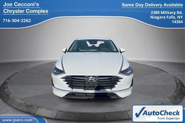 used 2022 Hyundai Sonata car, priced at $18,500