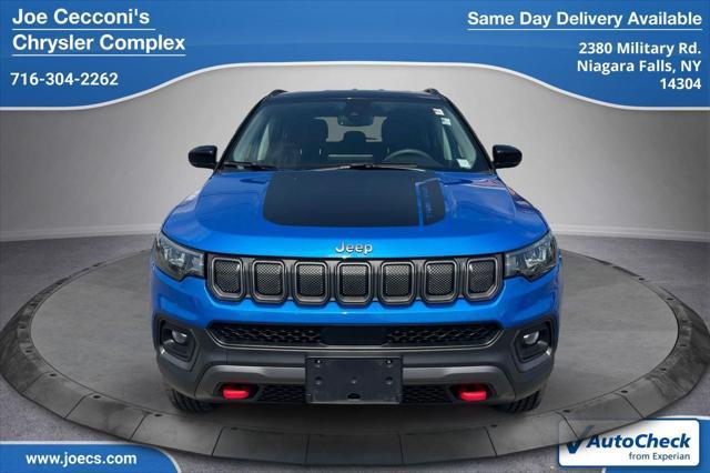 used 2022 Jeep Compass car, priced at $25,000