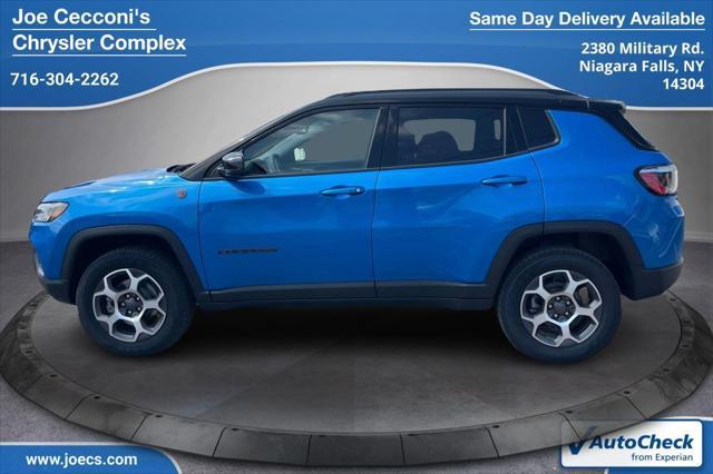 used 2022 Jeep Compass car, priced at $25,000