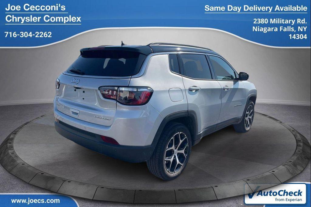 used 2024 Jeep Compass car, priced at $27,000