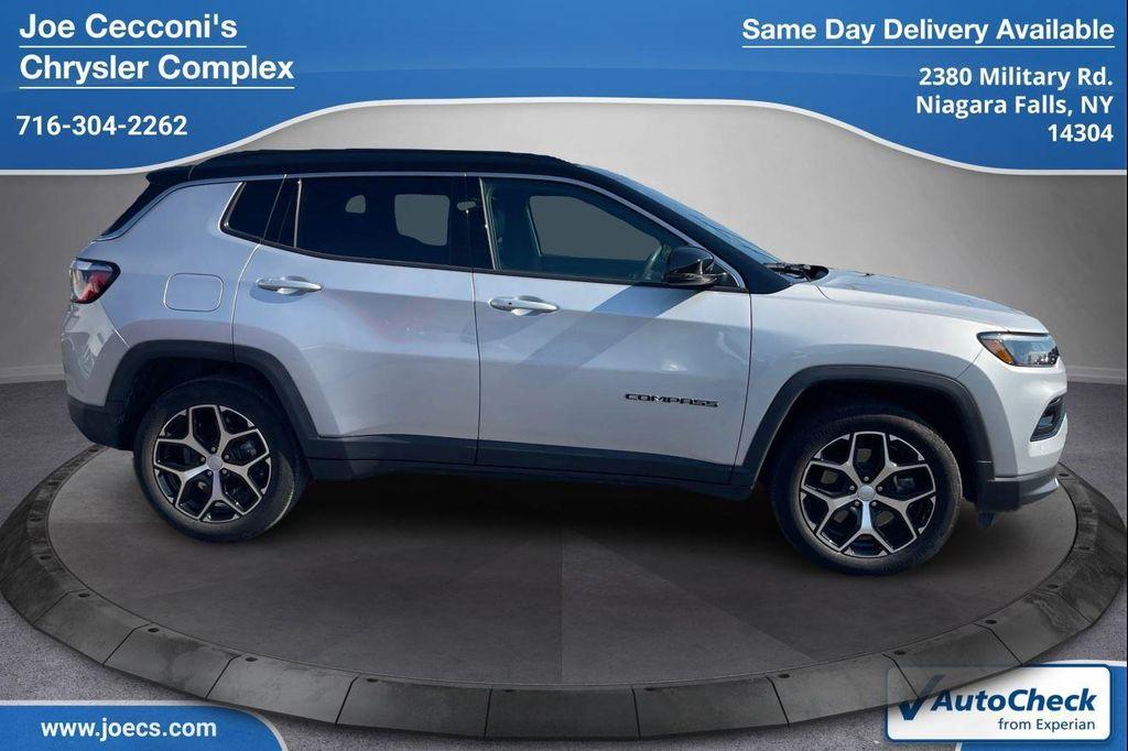 used 2024 Jeep Compass car, priced at $27,000