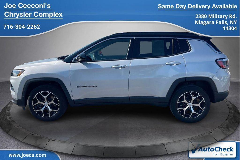 used 2024 Jeep Compass car, priced at $27,000