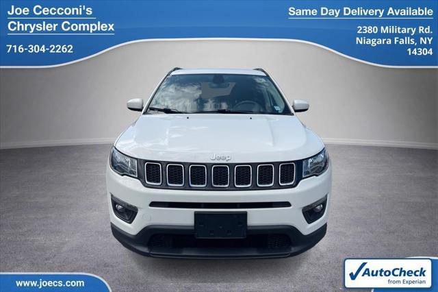 used 2021 Jeep Compass car, priced at $19,990