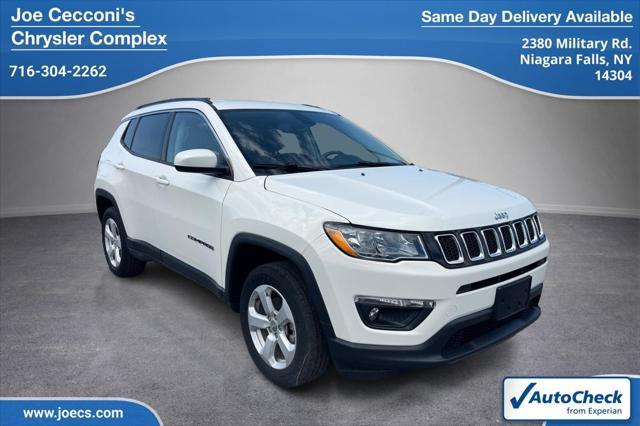 used 2021 Jeep Compass car, priced at $19,990