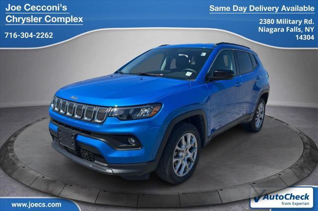 used 2022 Jeep Compass car, priced at $22,000