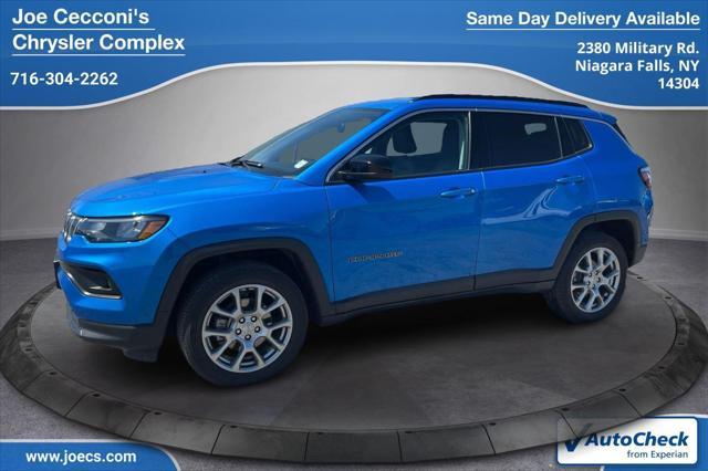 used 2022 Jeep Compass car, priced at $22,000