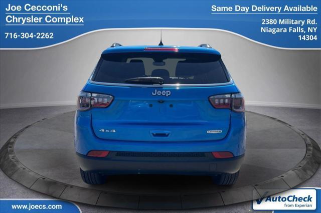 used 2022 Jeep Compass car, priced at $22,000