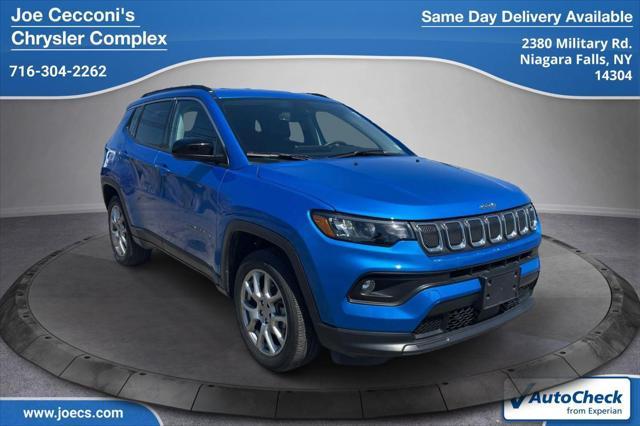 used 2022 Jeep Compass car, priced at $22,500