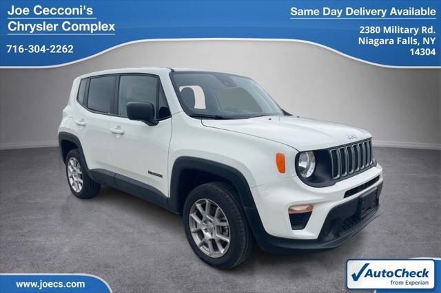 used 2023 Jeep Renegade car, priced at $25,490