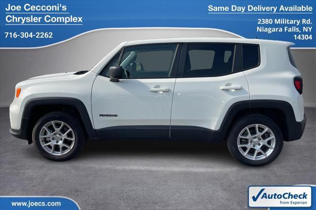 used 2023 Jeep Renegade car, priced at $24,980