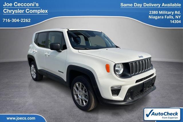 used 2023 Jeep Renegade car, priced at $24,580