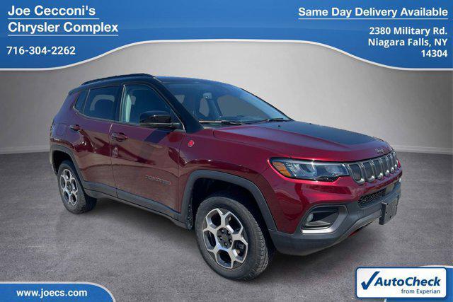 used 2022 Jeep Compass car, priced at $27,980