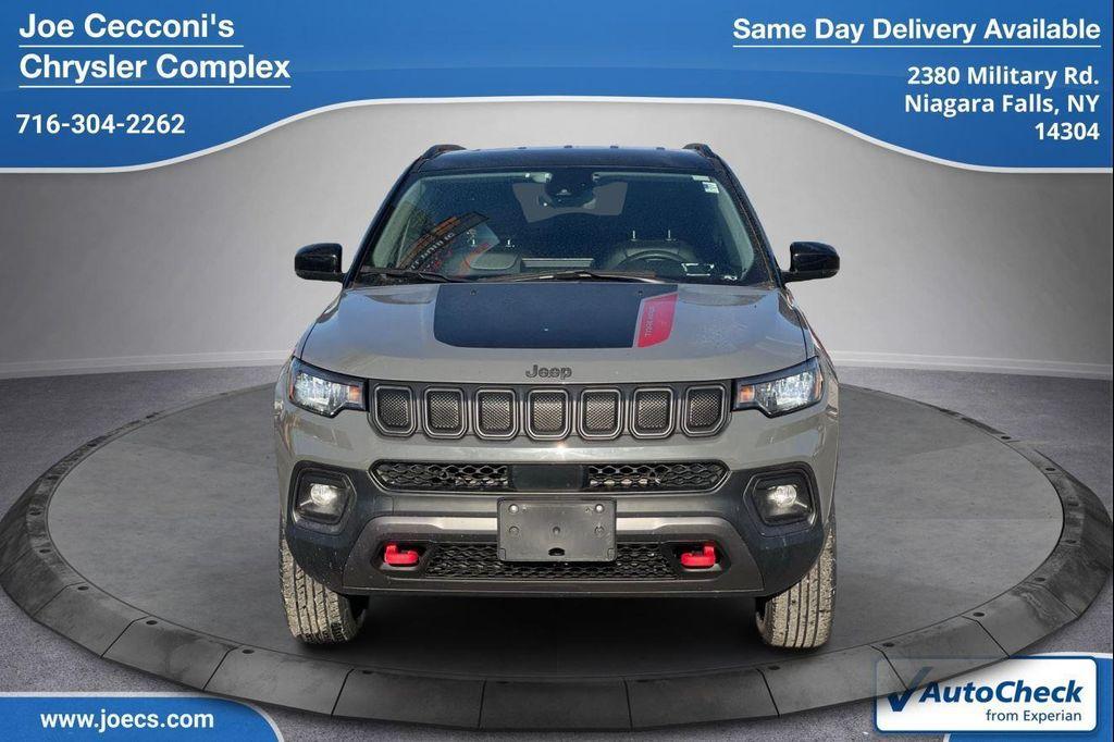 used 2022 Jeep Compass car, priced at $24,500