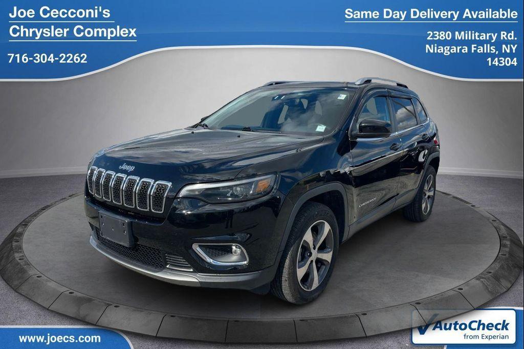 used 2019 Jeep Cherokee car, priced at $19,500