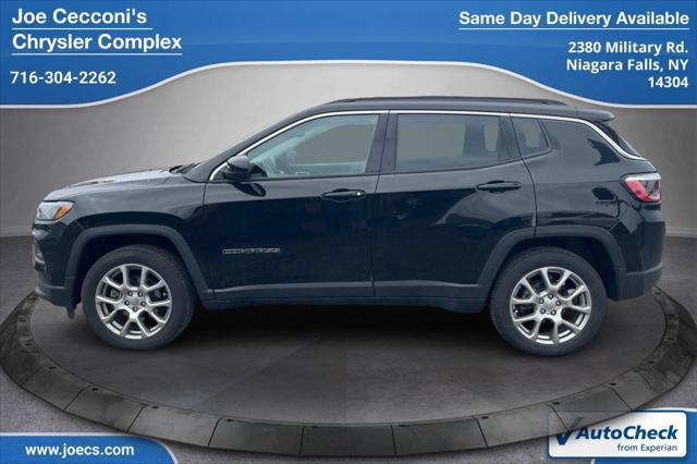used 2022 Jeep Compass car, priced at $22,500