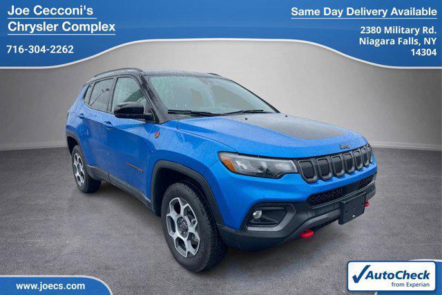 used 2022 Jeep Compass car, priced at $28,390