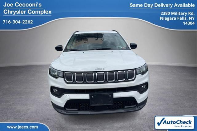 used 2022 Jeep Compass car, priced at $24,590