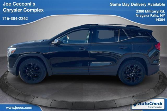 used 2021 GMC Terrain car, priced at $21,500