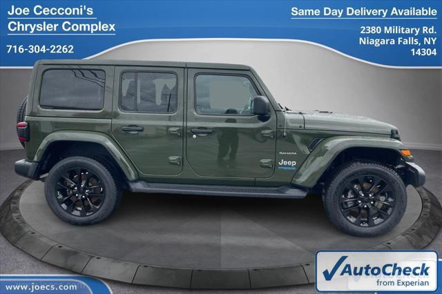 used 2021 Jeep Wrangler Unlimited 4xe car, priced at $31,500