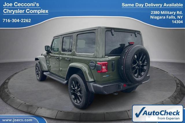 used 2021 Jeep Wrangler Unlimited 4xe car, priced at $31,500