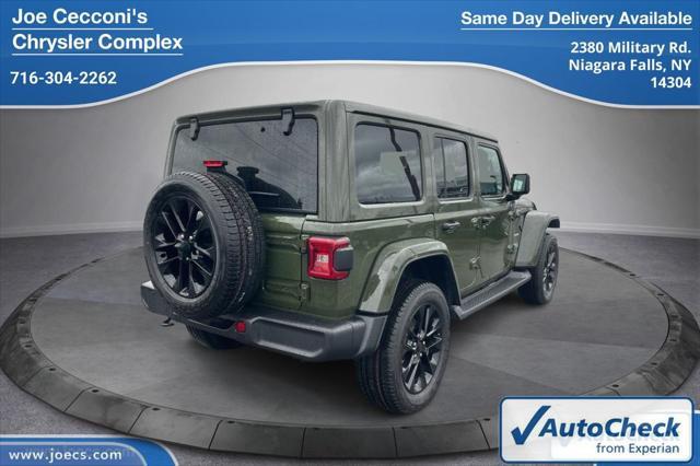 used 2021 Jeep Wrangler Unlimited 4xe car, priced at $31,500