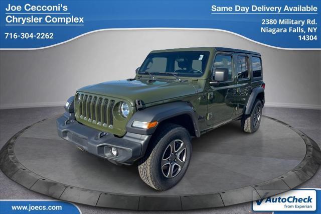 used 2021 Jeep Wrangler Unlimited car, priced at $32,690