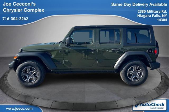 used 2021 Jeep Wrangler Unlimited car, priced at $32,690