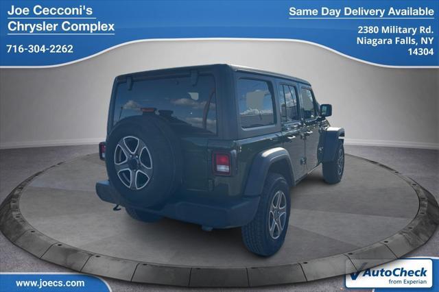 used 2021 Jeep Wrangler Unlimited car, priced at $32,690