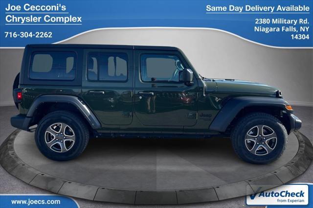 used 2021 Jeep Wrangler Unlimited car, priced at $32,690