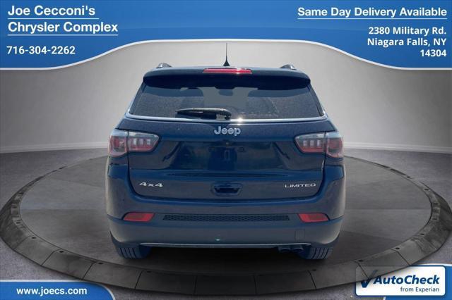 used 2018 Jeep Compass car, priced at $18,000