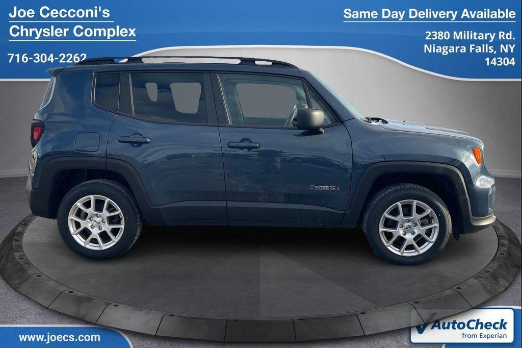 used 2022 Jeep Renegade car, priced at $20,500