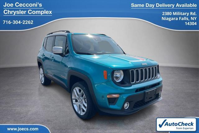 used 2021 Jeep Renegade car, priced at $19,390