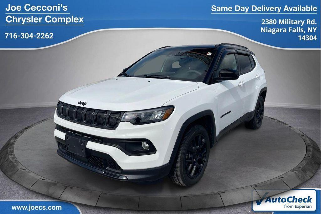 used 2022 Jeep Compass car, priced at $24,000