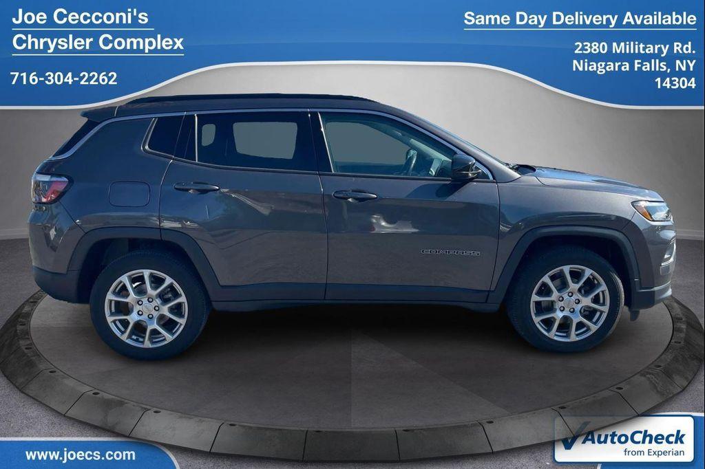 used 2022 Jeep Compass car, priced at $23,500