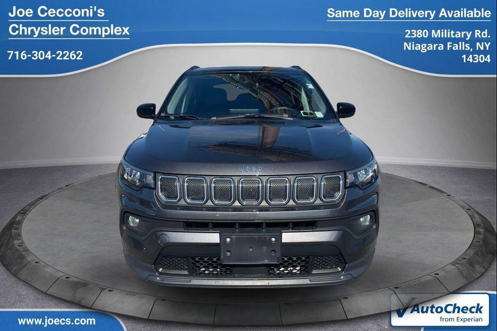 used 2022 Jeep Compass car, priced at $23,500