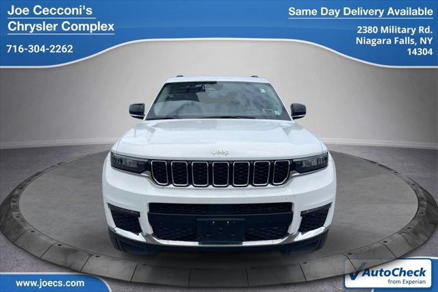 used 2022 Jeep Grand Cherokee L car, priced at $34,500