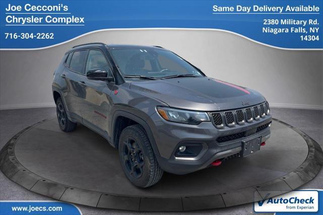 used 2023 Jeep Compass car, priced at $27,000