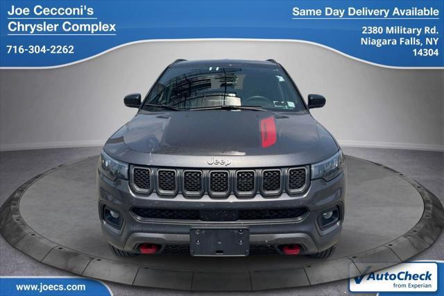 used 2023 Jeep Compass car, priced at $27,000