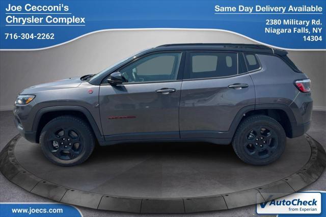 used 2023 Jeep Compass car, priced at $27,000