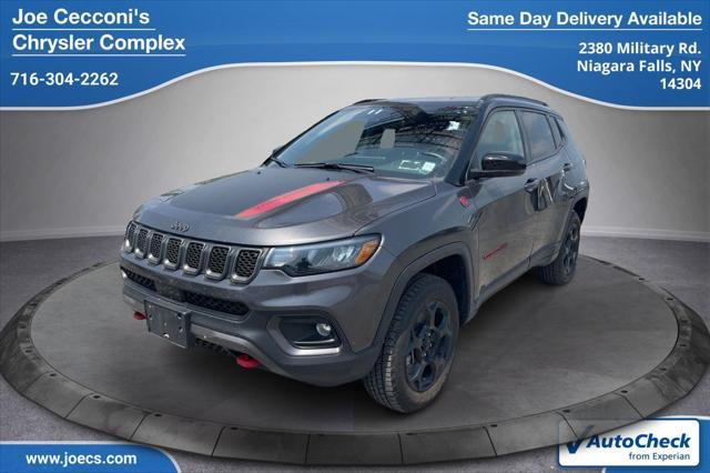 used 2023 Jeep Compass car, priced at $27,000