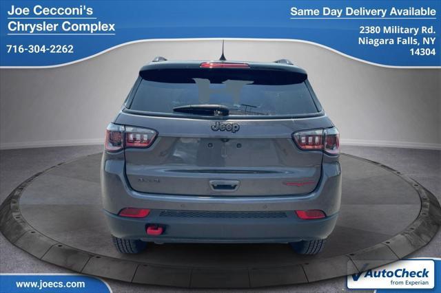 used 2023 Jeep Compass car, priced at $27,000