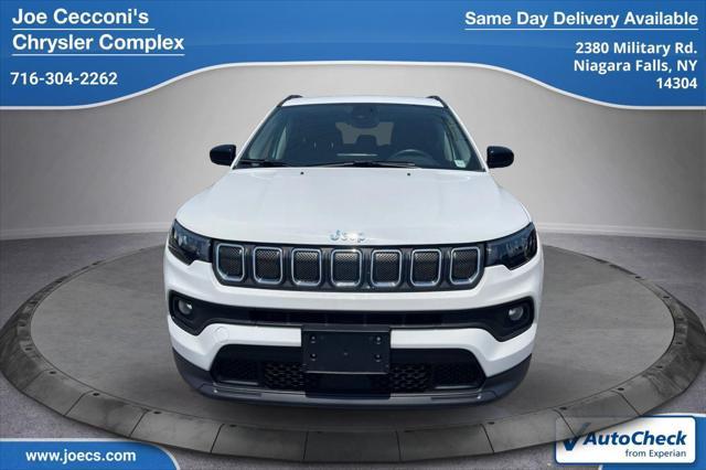 used 2022 Jeep Compass car, priced at $22,500