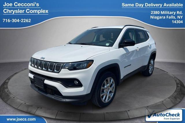 used 2022 Jeep Compass car, priced at $22,500