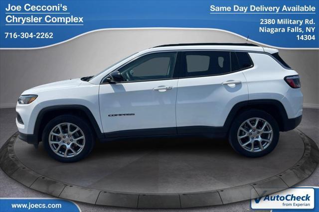 used 2022 Jeep Compass car, priced at $22,500