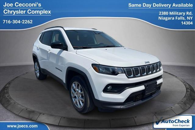 used 2022 Jeep Compass car, priced at $23,000