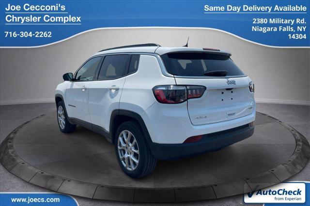 used 2022 Jeep Compass car, priced at $22,500